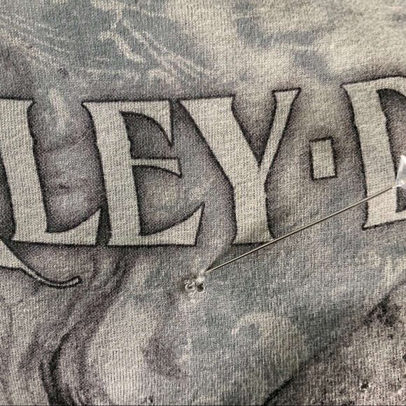 Harley Davidson 2009 gray T-shirt with two looks - Picture 7 of 8